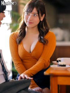 『もしかして私で興奮してくれたの？』（心の声）数年夫とはご無沙汰の巨乳若妻に男の勃起チ○ポを見せつけるだけで、その場で即FUCKを求める！ ｜huntb00678