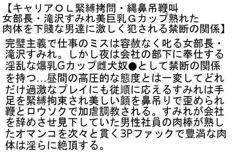 【お得セット】私をSEX奴●にしてください…【熟女編】・ キャリアOL緊縛拷問・縄鼻吊鞭叫・初SM×初アナル爆乳妻ドキュメンタリー ｜stcetd00078